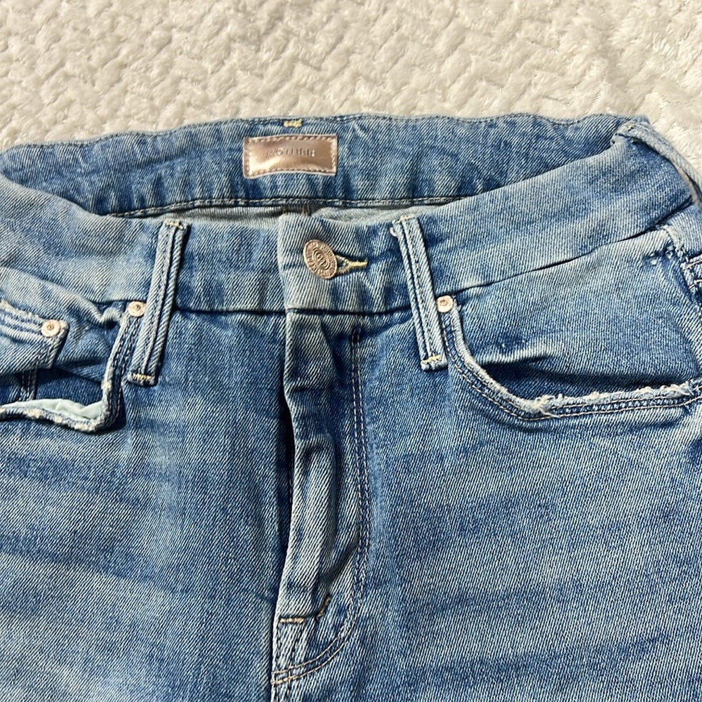 Mother Denim | The Looker Ankle Step Fray Exposed secret sister | 25‎ #31 - Picture 4 of 6